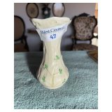 Belleek Shamrock Vase