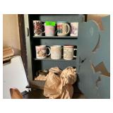 Cabinet with Mugs