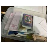 Mixed Lot of Greeting Cards, Envelopes, and Teas