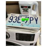 Lot of Missouri License Plates