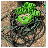 Assorted Garden Hoses, Sprinkler and Hose Accessories