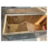 Wooden Corn Feeder Box