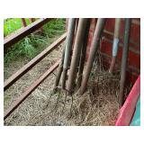 Collection of Long-Handled Farm Tools