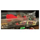 Large Assortment of LEGO Bricks and Building Guides