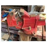Craftsman 4" Bench Vise - Red