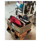 Horse Rolling Tool Tote with Tools and Accessories