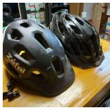 Two Adult Helmets: Zefal & Schwinn
