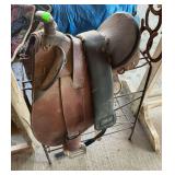Australian Stock Leather Saddle