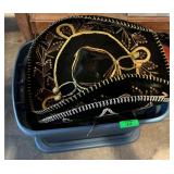 Mariachi Costume Set with Sombrero and Serape Blanket