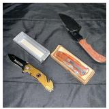 Assorted Knife Collection - Fixed Blade, Folders, and More