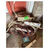 Bundle of Extension Cords and Power Strips