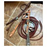 Western Horse Tack Set: Head Stall & Reigns