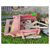 Pepsi Wagon, Planter and Gardening Tools