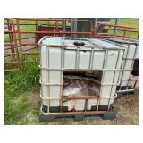 Homemade mineral totes with mineral in them.
