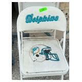 Miami Dolphins Folding Chair and Table