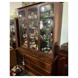 Large Curio China Hutch - 46x18x78- no contents