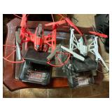 Lot of 2 Mini Orion Glow in the Dark Remote Control Helicopters