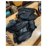 Motorcycle Safety Gear Set: Helmet, Body Armor, and Knee/Elbow Pads