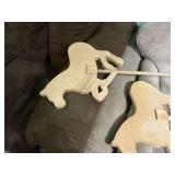 Handmade Wooden Hobby Horses - Set of Three