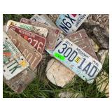 Assorted State License Plates