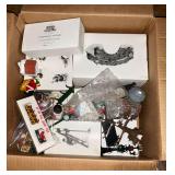 Large Lot of Model Train Accessories, Heritage Collection and Wooden Building Set