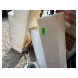 Pair of Poly Tanks with Fluid Container