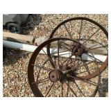 Pair of Farm Implement Wheels