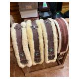 Horse Cinch Lot - Four Western Saddle Girths