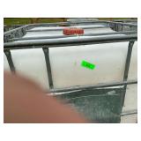 2 Homemade mineral totes with mineral in them.