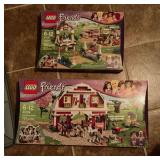 LEGO Friends Sunshine Ranch Set #41039 & Horse Show Set #41057