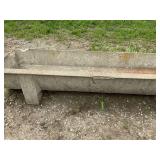 Concrete Livestock Feeder Trough