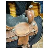 Cody Brand Western Saddle with Cover