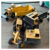Collection of Toy Construction Vehicles
