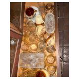 Mixed Glassware Collection: Cups, Glasses, and Decorative Items