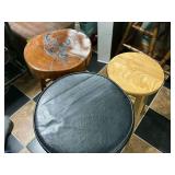 Set of Three Assorted Stools