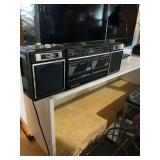 Sanyo AM/FM Stereo Double Cassette Recorder