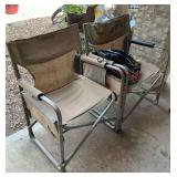 Set of 3 Folding Camping Chairs + RV Cords