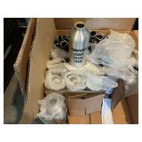 Large Lot of Water Bottles and Canning Jars