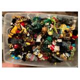 Large Collection of LEGO Bricks and Figures