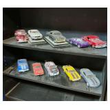 Collection of Scale Model Cars