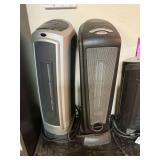 Lot of Five Space Heaters/fans: Lasko & Life Zone