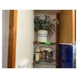 Shelf with Decorative Items