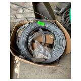 Assorted Steel Cable and Hardware