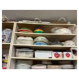 Large Assortment of Kitchenware and Food Storage Supplies