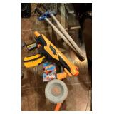 Toy Lot: Nerf Gun, Swords, Hot Wheels