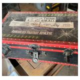 Decorated Trunk with "America