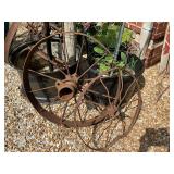Decorative Metal Wagon Wheels