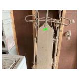 Rustic Metal and Wood Sled