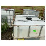 2 Homemade mineral totes with mineral in them.