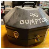 Hat Carrier Case with Accessory Compartment